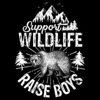 Support Wildlife Raise Boys Bucket Hat