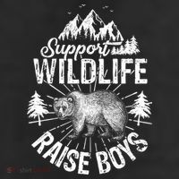 Support Wildlife Raise Boys Beanie