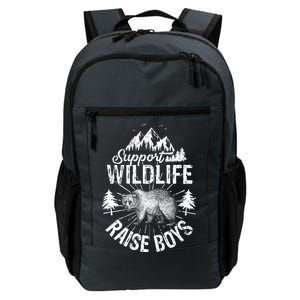 Support Wildlife Raise Boys Daily Commute Backpack