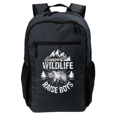 Support Wildlife Raise Boys Daily Commute Backpack