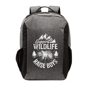 Support Wildlife Raise Boys Vector Backpack