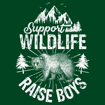 Support Wildlife Raise Boys T-Shirt