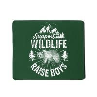 Support Wildlife Raise Boys Mousepad