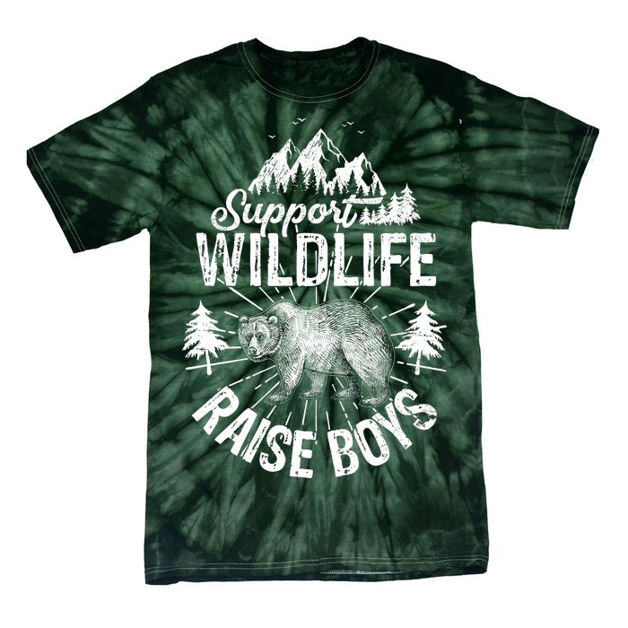 Support Wildlife Raise Boys Tie-Dye T-Shirt