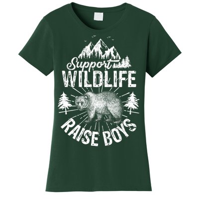 Support Wildlife Raise Boys Women's T-Shirt