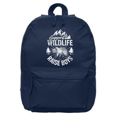 Support Wildlife Raise Boys 16 in Basic Backpack