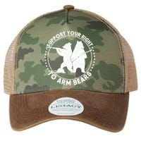 Support Your Right To Arm Bears Legacy Tie Dye Trucker Hat
