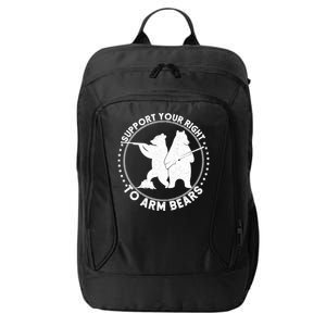 Support Your Right To Arm Bears City Backpack