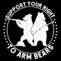 Support Your Right To Arm Bears Bucket Hat