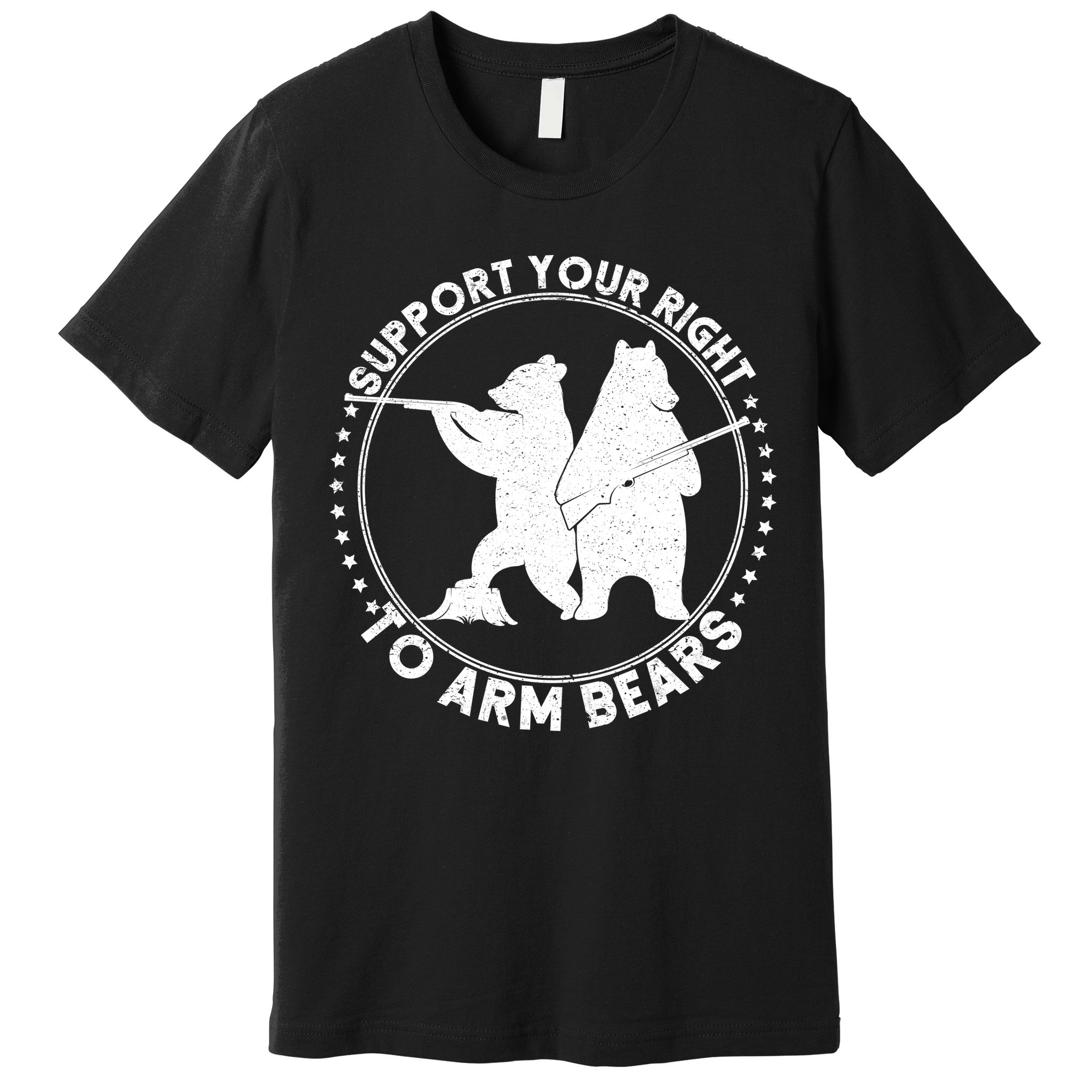 Support Your Right To Arm Bears Premium T-Shirt