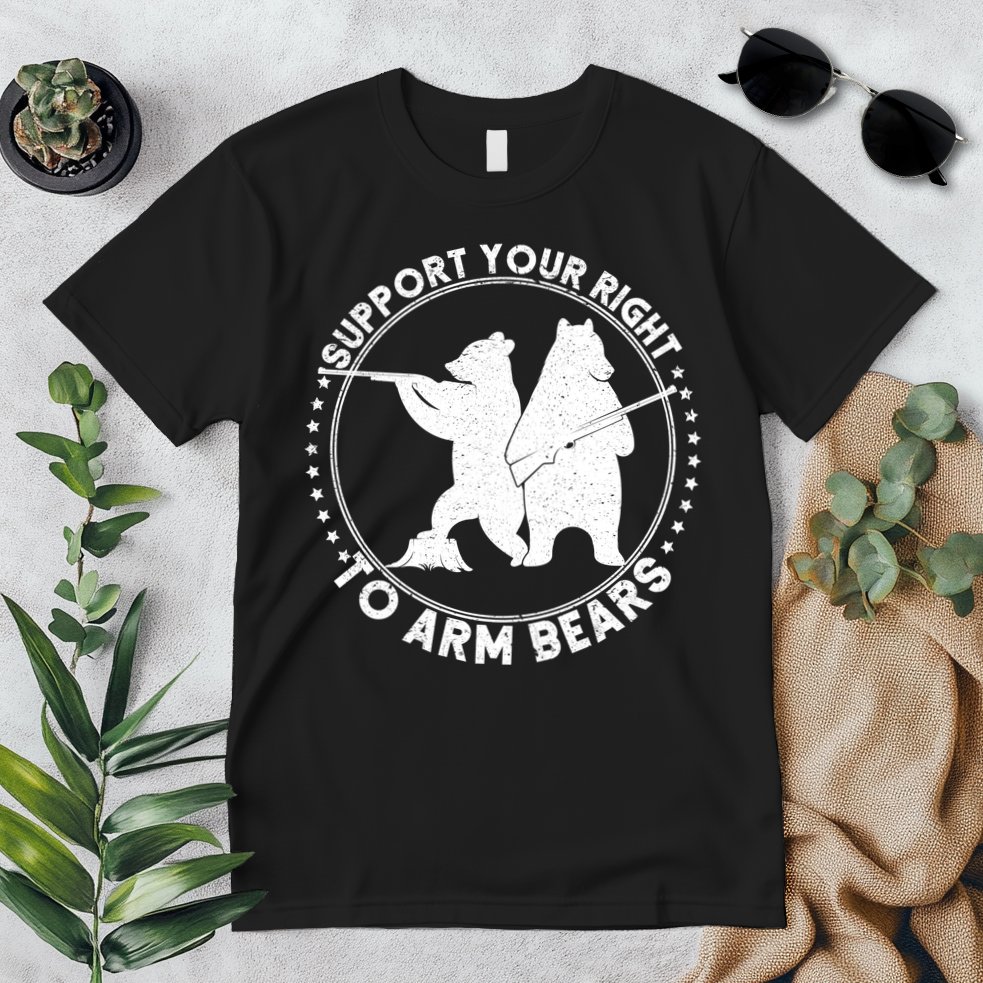 Support Your Right To Arm Bears Premium T-Shirt