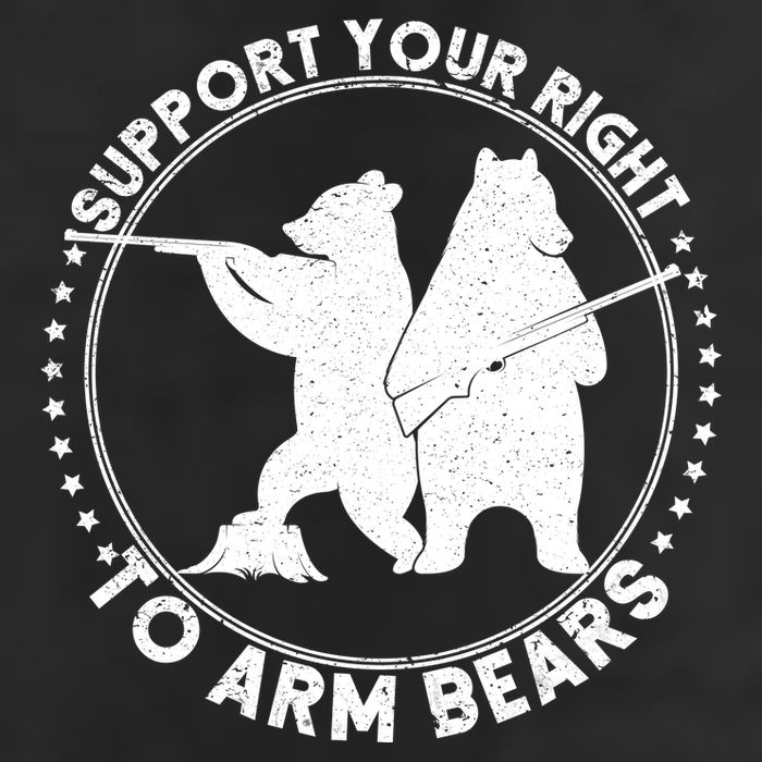 Support Your Right To Arm Bears 25L Jumbo Tote
