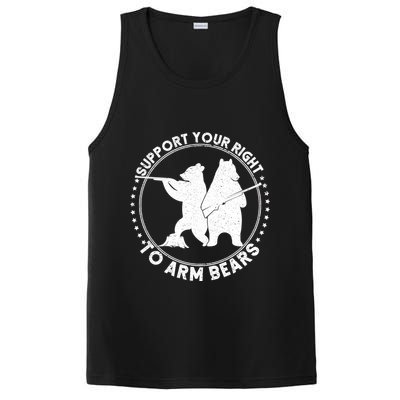 Support Your Right To Arm Bears PosiCharge Competitor Tank
