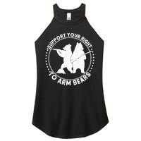 Support Your Right To Arm Bears Women's Perfect Tri Rocker Tank