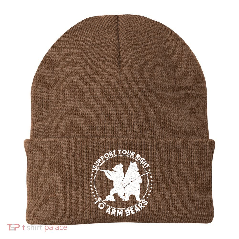 Support Your Right To Arm Bears Beanie