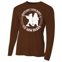 Support Your Right To Arm Bears Cooling Performance Long Sleeve Crew