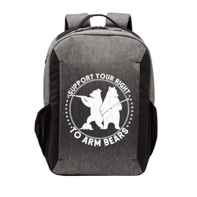 Support Your Right To Arm Bears Vector Backpack