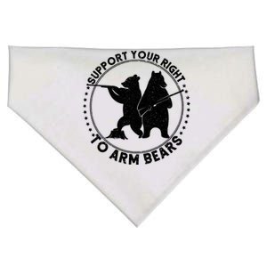 Support Your Right To Arm Bears USA-Made Doggie Bandana