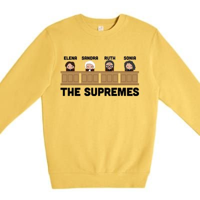  Supreme Court RBG Ginsburg The Supremes Premium Crewneck Sweatshirt