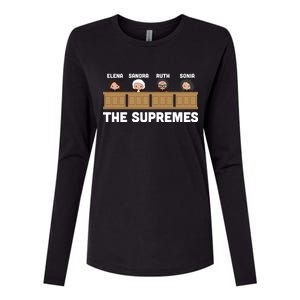  Supreme Court RBG Ginsburg The Supremes Womens Cotton Relaxed Long Sleeve T-Shirt