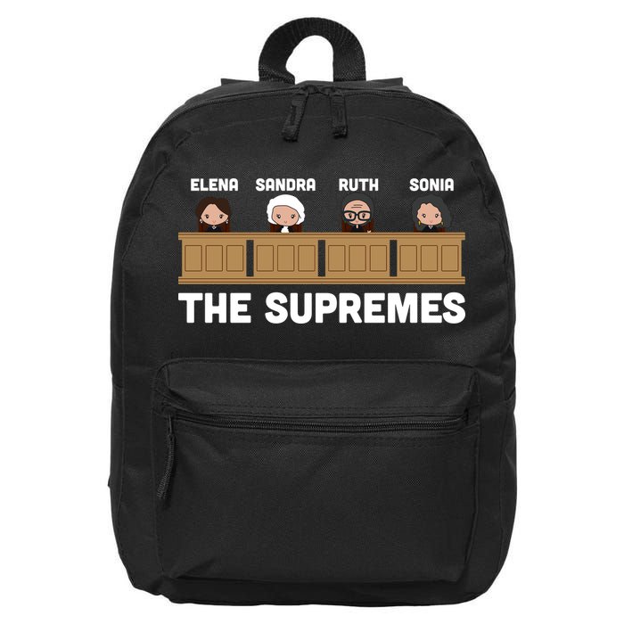  Supreme Court RBG Ginsburg The Supremes 16 in Basic Backpack