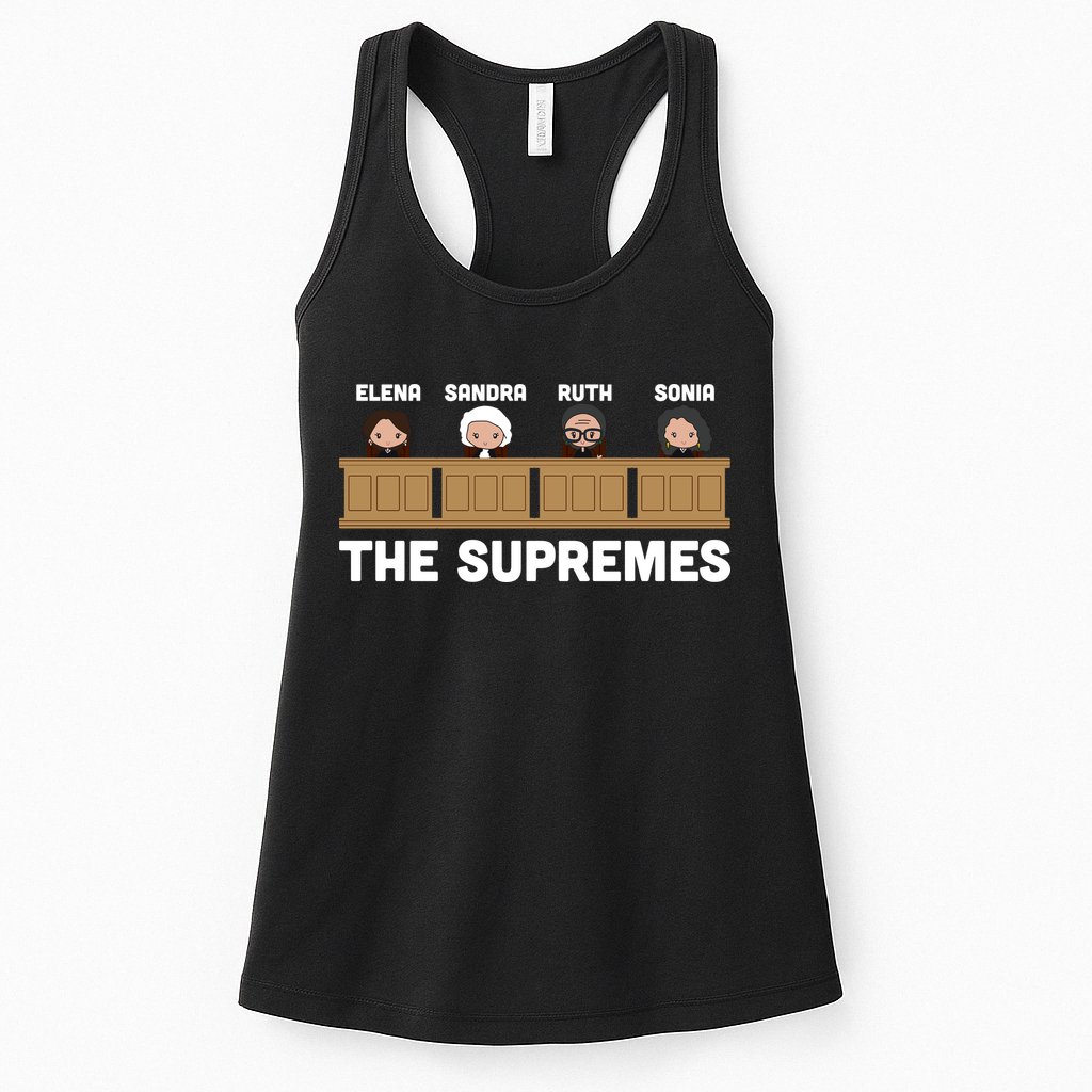  Supreme Court RBG Ginsburg The Supremes Womens Tank Top