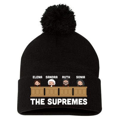  Supreme Court RBG Ginsburg The Supremes Pom Pom 12in Knit Beanie