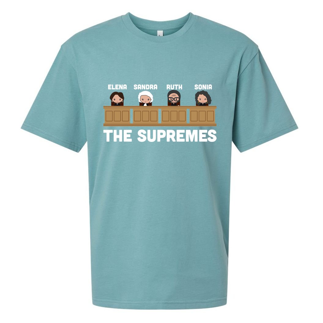  Supreme Court RBG Ginsburg The Supremes Sueded Cloud Jersey T-Shirt