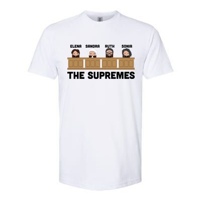  Supreme Court RBG Ginsburg The Supremes Softstyle® CVC T-Shirt