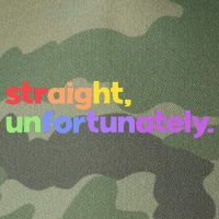 Straight Unfortunately Rainbow Pride Ally Legacy Tie Dye Trucker Hat
