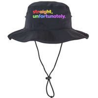 Straight Unfortunately Rainbow Pride Ally Bucket Hat