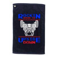 Sxs Utv Rockin The Upsite Down Platinum Collection Golf Towel