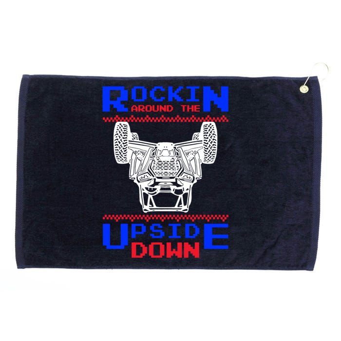 Sxs Utv Rockin The Upsite Down Grommeted Golf Towel