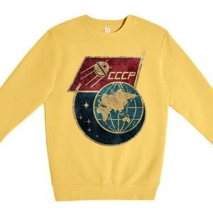 Soviet Union Russia CCCP Global Premium Crewneck Sweatshirt