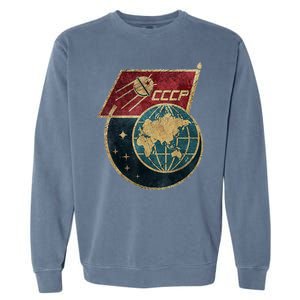 Soviet Union Russia CCCP Global Garment-Dyed Sweatshirt