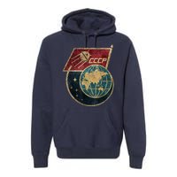 Soviet Union Russia CCCP Global Premium Hoodie