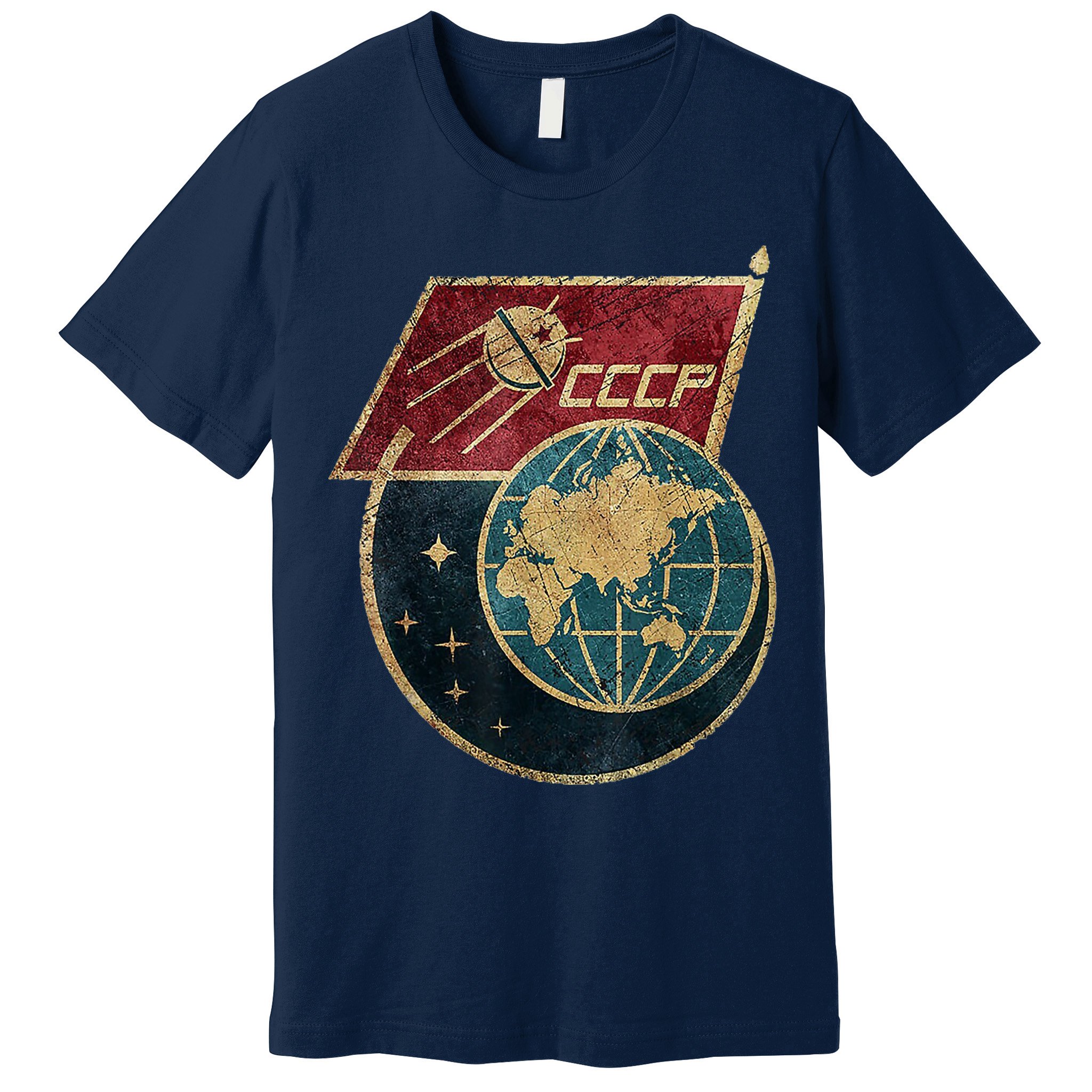 Soviet Union Russia CCCP Global Premium T-Shirt