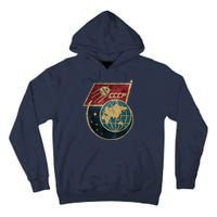 Soviet Union Russia CCCP Global Tall Hoodie