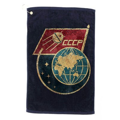 Soviet Union Russia CCCP Global Golf Towel