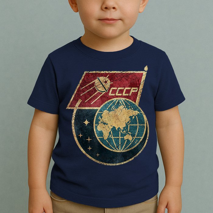 Soviet Union Russia CCCP Global Toddler T-Shirt