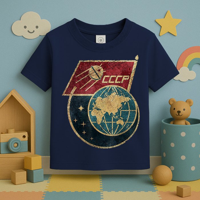 Soviet Union Russia CCCP Global Toddler T-Shirt