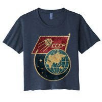 Soviet Union Russia CCCP Global Crop Top