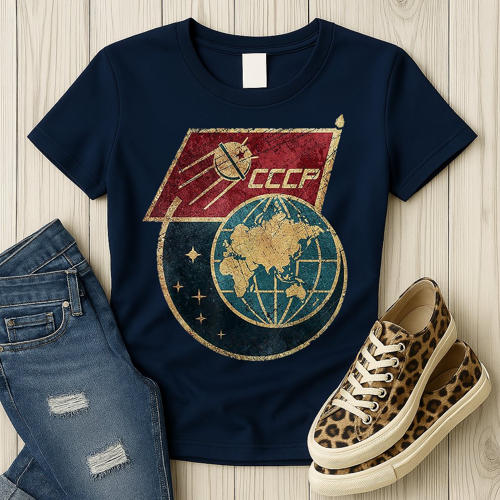 Soviet Union Russia CCCP Global Womens T-Shirt