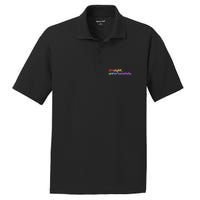 Straight Unfortunately Rainbow Pride Ally LGBTQ Gay PosiCharge RacerMesh Polo