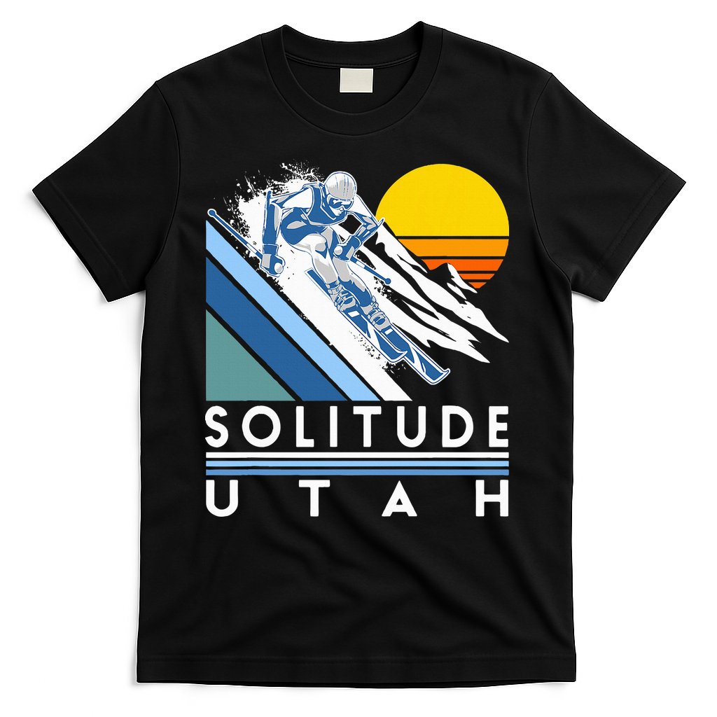 Solitude Utah Retro Ski T-Shirt