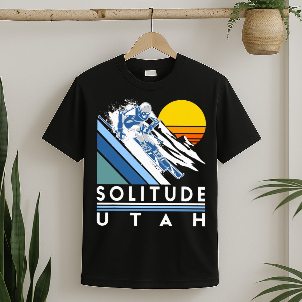 Solitude Utah Retro Ski T-Shirt