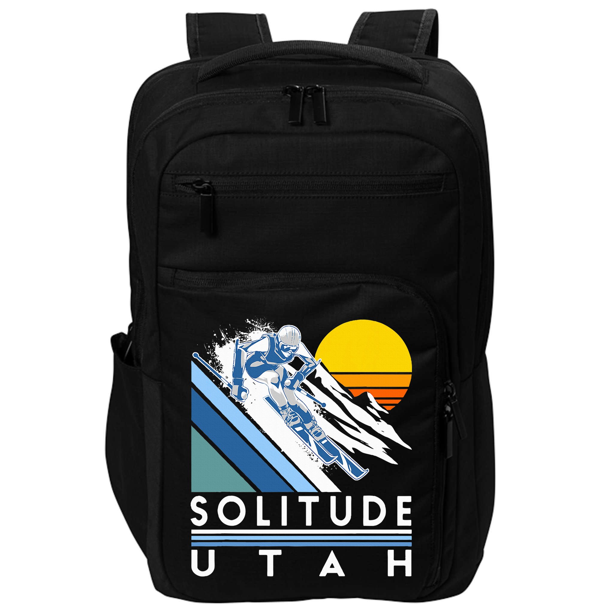 Solitude Utah Retro Ski Impact Tech Backpack
