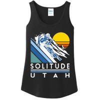 Solitude Utah Retro Ski Ladies Essential Tank