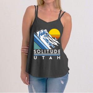 Solitude Utah Retro Ski Women's Strappy Tank