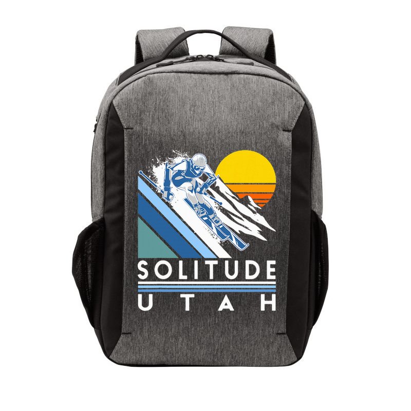 Solitude Utah Retro Ski Vector Backpack